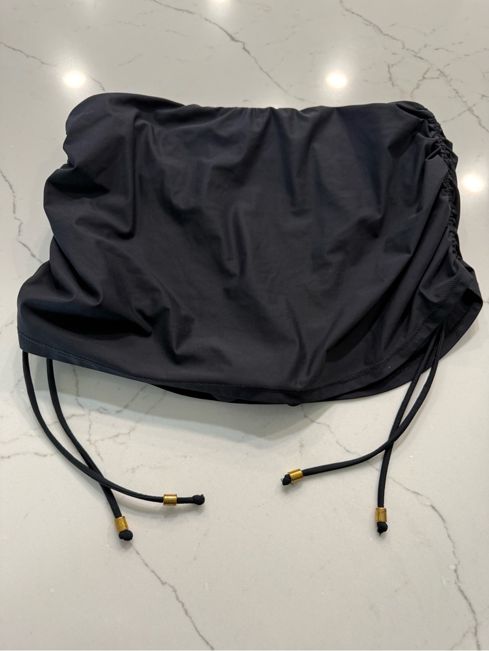 SPANX Black Swim Skirt 8